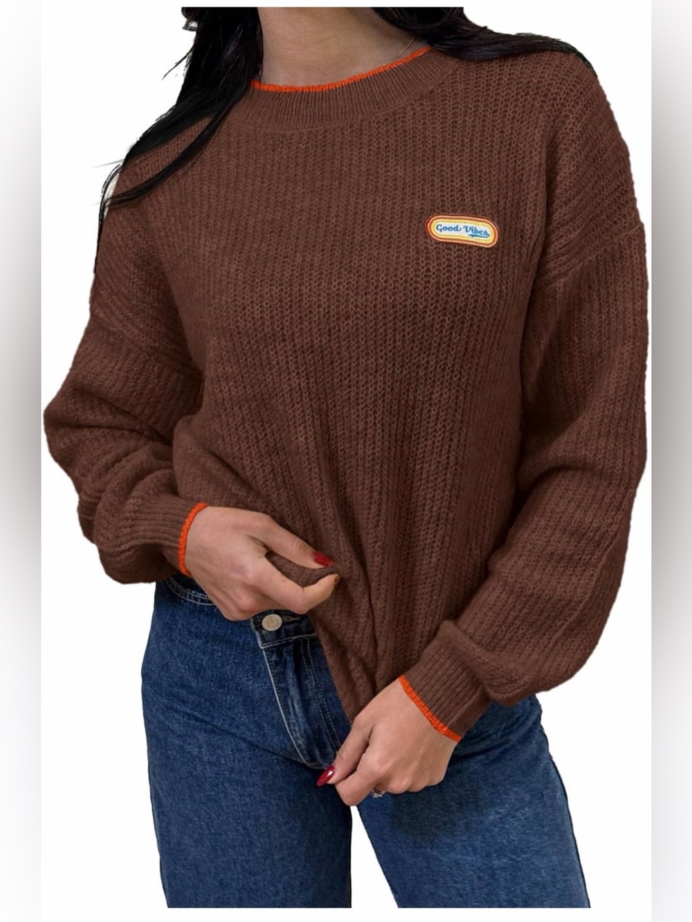 Pull Over Knit Sweater Top